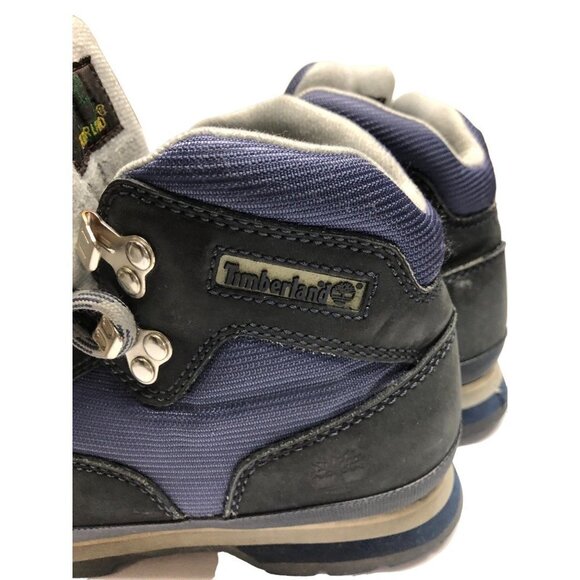 TIMBERLAND WOMEN NAVY LACE UP BOOTS 8.5 M - Picture 5 of 10